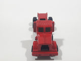 Unknown Brand Semi Tractor Truck Red Die Cast Toy Car Vehicle
