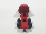 Unknown Brand Semi Tractor Truck Red Die Cast Toy Car Vehicle