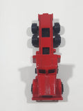 Unknown Brand Semi Tractor Truck Red Die Cast Toy Car Vehicle