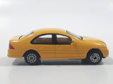Unknown Brand C4 Sedan Yellow Die Cast Toy Car Vehicle