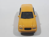 Unknown Brand C4 Sedan Yellow Die Cast Toy Car Vehicle