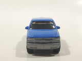 2013 Matchbox MBX City 1999 Chevrolet Silverado Truck Blue Die Cast Toy Car Vehicle