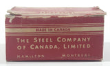 Rare Vintage 1950s Stelco Carpet Tacks 2 oz. Box 1/2" No. 6 - The Steel Company of Canada