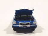 2020 Greenlight Collectibles Detroit Speed Inc. Series 1 1970 Chevrolet Camaro Blue Die Cast Toy Car Vehicle with Opening Hood Missing Rear Wheels