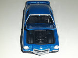 2020 Greenlight Collectibles Detroit Speed Inc. Series 1 1970 Chevrolet Camaro Blue Die Cast Toy Car Vehicle with Opening Hood Missing Rear Wheels