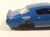 2020 Greenlight Collectibles Detroit Speed Inc. Series 1 1970 Chevrolet Camaro Blue Die Cast Toy Car Vehicle with Opening Hood Missing Rear Wheels