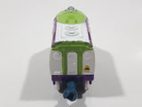 2010 Ludorum Learning Curve Chuggington Koko Train Engine Locomotive White Green Purple Die Cast Toy Vehicle