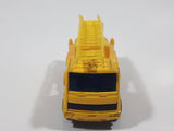 Maisto Yellow Ladder Service Truck Yellow Die Cast Toy Car Construction Equipment Machinery Vehicle
