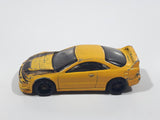 2016 Hot Wheels Night Burnerz Custom '01 Acura Integra GSR Dark Yellow Die Cast Toy Car Vehicle
