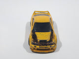 2016 Hot Wheels Night Burnerz Custom '01 Acura Integra GSR Dark Yellow Die Cast Toy Car Vehicle