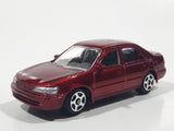 Motor Max No. 6014 Toyota Corolla Red Die Cast Toy Car Vehicle