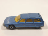 Vintage 1979 Lesney Matchbox Superfast No. 12 Citroen CX Blue Die Cast Toy Car Vehicle with Opening Rear Door