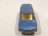 Vintage 1979 Lesney Matchbox Superfast No. 12 Citroen CX Blue Die Cast Toy Car Vehicle with Opening Rear Door