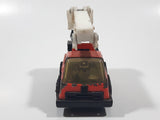 Vintage Tonka Picker Bucket Utility Truck Orange Pressed Steel and Plastic Die Cast Toy Car Vehicle Made in Hong Kong