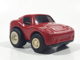Vintage Tonka Minis Wide Body Stubby Red Pressed Steel Die Cast Toy Car Vehicle Made in Japan