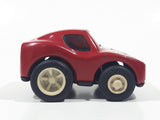 Vintage Tonka Minis Wide Body Stubby Red Pressed Steel Die Cast Toy Car Vehicle Made in Japan