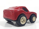 Vintage Tonka Minis Wide Body Stubby Red Pressed Steel Die Cast Toy Car Vehicle Made in Japan