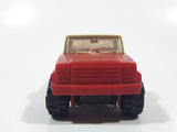 Vintage 1978 Tonka Pickup Truck Red and Yellow Plastic Pressed Steel Die Cast Toy Car Vehicle