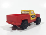 Vintage 1978 Tonka Pickup Truck Red and Yellow Plastic Pressed Steel Die Cast Toy Car Vehicle
