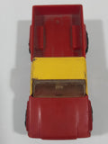 Vintage 1978 Tonka Pickup Truck Red and Yellow Plastic Pressed Steel Die Cast Toy Car Vehicle