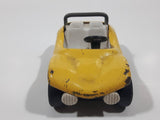 Vintage 1970s Tonka Beach Buggy Yellow Pressed Steel and Plastic Toy Car Vehicle 55340