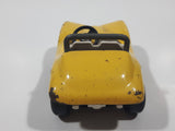 Vintage 1970s Tonka Beach Buggy Yellow Pressed Steel and Plastic Toy Car Vehicle 55340