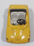 Vintage 1970s Tonka Beach Buggy Yellow Pressed Steel and Plastic Toy Car Vehicle 55340