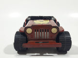 Vintage Tonka 810094 Jeep Brown Pressed Steel Die Cast Toy Car Vehicle