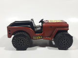 Vintage Tonka 810094 Jeep Brown Pressed Steel Die Cast Toy Car Vehicle