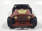 Vintage Tonka 810094 Jeep Brown Pressed Steel Die Cast Toy Car Vehicle
