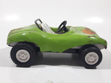 Vintage 1970s Tonka Fun Dune Buggy Lime Green Pressed Steel Toy Car Vehicle Number 52790