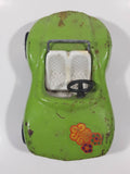 Vintage 1970s Tonka Fun Dune Buggy Lime Green Pressed Steel Toy Car Vehicle Number 52790