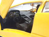 Welly No. 9374 Lamborghini Diablo Yellow 1/24 Scale Die Cast Toy Car Vehicle