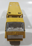 Vintage Tonka Auto Transport Car Carrier Truck Yellow Pressed Steel Die Cast Toy Car Vehicle