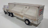 Vintage Buddy L Pepsi Semi Transport Truck White Pressed Steel Die Cast Toy Car Vehicle