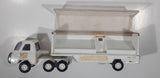 Vintage Buddy L Pepsi Semi Transport Truck White Pressed Steel Die Cast Toy Car Vehicle
