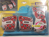 Niken Sports High Quality Pedal Pads Set Manual 5 Speed Foot Shaped New in Package