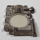 Vintage Train Engine Locomotive Shaped Metal Photo Picture Frame