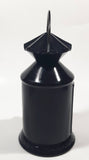 Avon Captain's Lantern 1864 Oland Wild Country After Shave 5 1/2" Tall 7 Fl Oz Black Glass Bottle