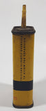 Vintage Super Seal Liquid Wrench Super Oil The Premium Household Oil Yellow  5" Tall Tin Metal Container 3 Fluid Ounces
