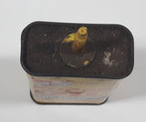 Vintage Super Seal Liquid Wrench Super Oil The Premium Household Oil Yellow  5" Tall Tin Metal Container 3 Fluid Ounces