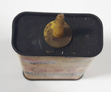 Vintage Super Seal Liquid Wrench Super Oil The Premium Household Oil Yellow  5" Tall Tin Metal Container 3 Fluid Ounces