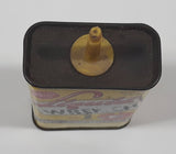 Vintage Super Seal Liquid Wrench Super Oil The Premium Household Oil Yellow  5" Tall Tin Metal Container 4 Fluid Ounces