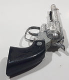 Vintage Indian Head Revolver Cap Gun Metal and Plastic 7 1/2" Long