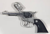 Vintage Indian Head Revolver Cap Gun Metal and Plastic 7 1/2" Long