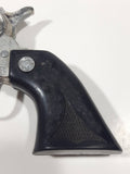 Vintage Indian Head Revolver Cap Gun Metal and Plastic 7 1/2" Long