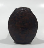 Vintage Railroad Spike with Metal Train Cars On Track 6 3/4" Long