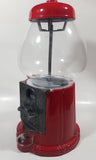 Vintage Carousel Brand Metal and Glass Globe Gumball Machine Candy Dispenser 11 1/2" Tall