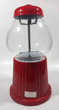 Vintage Carousel Brand Metal and Glass Globe Gumball Machine Candy Dispenser 11 1/2" Tall