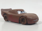 Disney Pixar Cars 3 Lightning Mcqueen As Chester Whipplefilter #15 Brown Die Cast Toy Car Vehicle